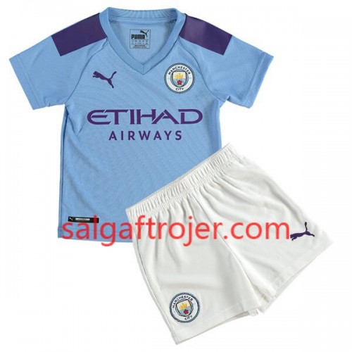 Manchester City Fodboldtrøjer Børn Hjemmebanesæt 2019/20 Kort ærmer Manchester City Fodboldtrøjer Børn Hjemmebanesæt 2019/20 Kort ærmer